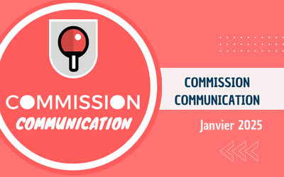 LICENCIÉS DU MOIS DE JANVIER : LA COMMISSION COMMUNICATION