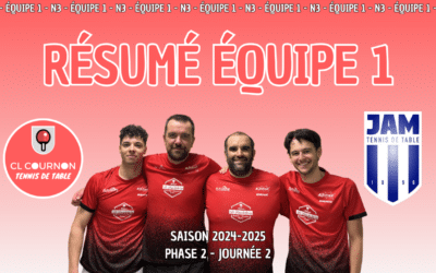 CL COURNON 1 vs PARIS 14 JAM 1 Journée 2 Ph2 2025 02 01