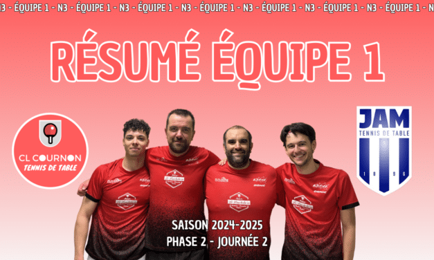 CL COURNON 1 vs PARIS 14 JAM 1 Journée 2 Ph2 2025 02 01
