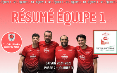 CL COURNON 1 VS Uchaud Nimes 1 Journée 3 2025 03 08