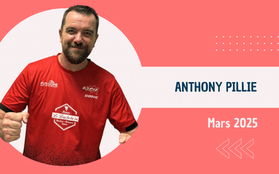 Licencié du mois de Mars : Anthony Pillie
