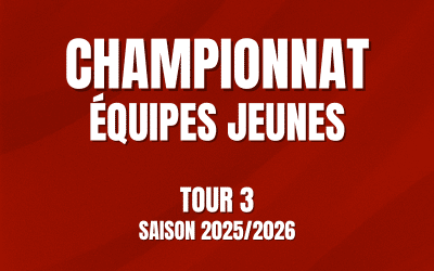 Championnat par équipes Jeunes Tour 3 – Saison 2025/2026