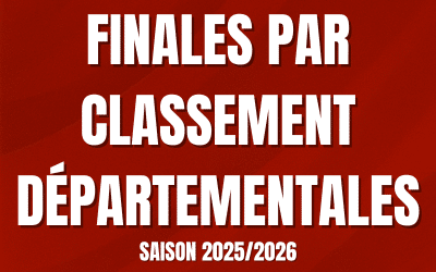 Finales par classement départementales – Saison 2025/2026