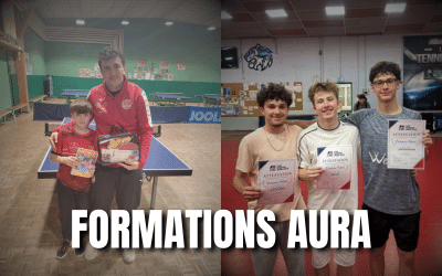 Formations AURA 2025/2026